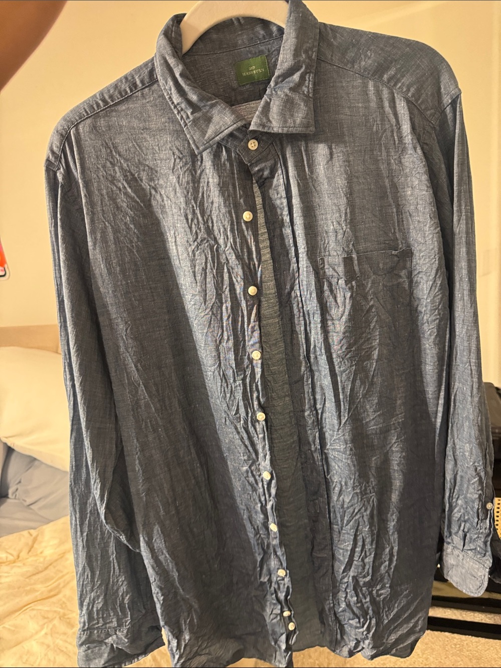 Sid mashburn chambray shirt
